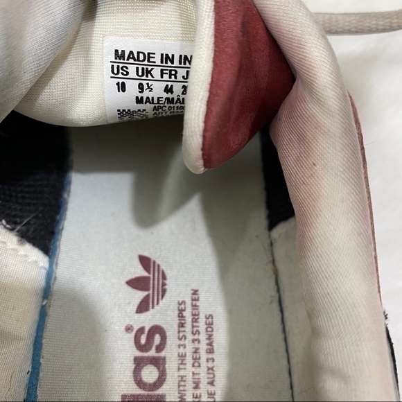 COPY - Adidas Originals Stan Smith Shoes Rust Red Suede Size 10 - Picture 9 of 10